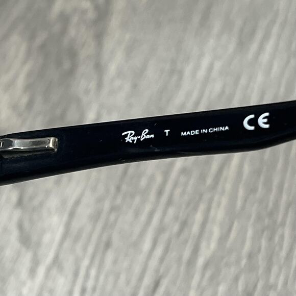 Ray-Ban RB 5268‎ 5119 Rectangular Unisex Eyeglass Frames 52-17 135 Black Cloth
